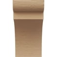 thumbnail image 2 of 9"W x 9"D x 18"H Wide Yorktown Rough Cedar Woodgrain TimberThane Corbel, Primed Tan, 2 of 6