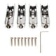 thumbnail image 1 of Puente para bajo eléctrico Metal resistente al desgaste texturizado Individual Puente para bajo eléctrico de 4 cuerdas, 1 of 8