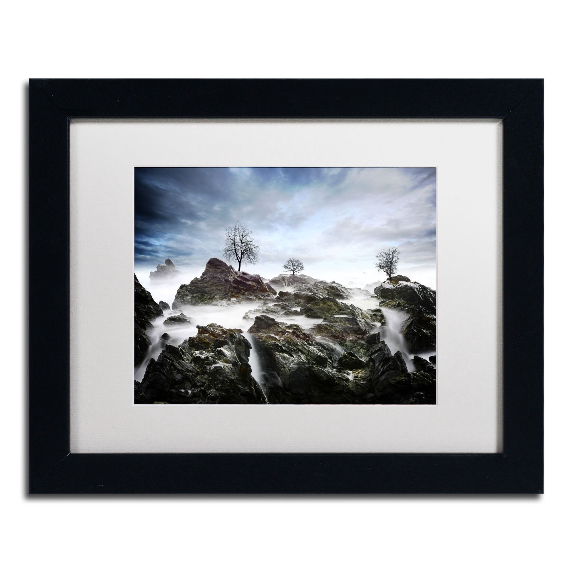 "And Then.." Canvas Art by Philippe Sainte-Laudy, White Matte, Black Frame