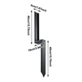 thumbnail image 3 of BotaniNest Fence Post High Strength Metal Fence Post Support Equipped With Nail Drill Bits Suitable For Garden Ground Posts For Repairing Damaged Or Broken Doors, 3 of 7