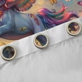 thumbnail image 4 of Manfei 3D Magic Unicorn Black Out Curtains,Colorful Butterflies Curtains Pack of 2 (42x63 Each),Dreamy Angel Wings Bedroom Curtains For Girl,Microfiber Bedroom Decor, 4 of 6
