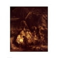 thumbnail image 2 of Adoration of the Shepherds  1646 Poster Print by Rembrandt van Rijn, 2 of 2