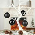 thumbnail image 4 of Adornos navideños para árbol de Navidad - adornos colgantes para árboles de Navidad negros, 4 of 5