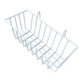 thumbnail image 1 of GROWTH TANK Hanging Wall Basket Metal Organizer Rectangular Wire Shelf Floating Wall Storage White, 1 of 8