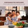 thumbnail image 4 of KitchenDance Combo Pack of 9-Inch Pie Pans With Carriers - High Dome Lid and Container - Baking Pan Perfect for Cooking - WJ43, 10 Count, 4 of 18