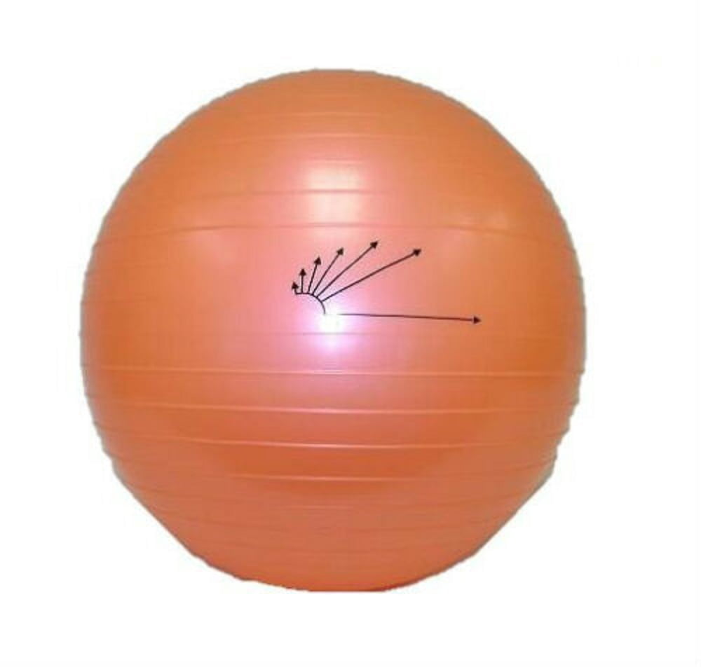 45 cm fitness ball