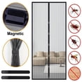 thumbnail image 2 of Mosquitera con cierre magnético para puerta, cortina antimoscas para puerta de balcón y Patio, 2 of 8