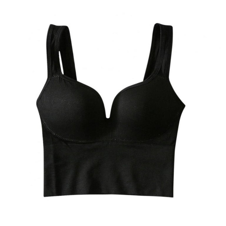Women's Seamless Pullover Bra With Built-in Cups