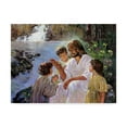 thumbnail image 1 of Trademark Fine Art 'Christ And The Children' Canvas Art by Hal Frenck, 1 of 3