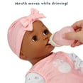 thumbnail image 4 of Baby Born My Real Baby Doll Harper, Dark Brown Eyes, Soft-Bodied, Kids Ages 3+, Sounds, Drinks & Wets, Mouth Movements, Cries Tears, Eyes Open & Close, 4 of 9