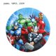 thumbnail image 4 of Plato de papel de los vengadores para fiesta de cumpleaños, taza de papel, mantel de mesa, Liga de Leyendas, juego de cena de fiesta de Marvel, globo de tirar de la bandera, 4 of 5