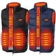 thumbnail image 2 of Chaleco térmico con calefacción de 9 zonas para hombre, con USB, para invierno, para caza, senderismo, cálido, 2 of 5
