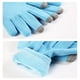 thumbnail image 3 of Guantes táctiles con gel para pulgar, índice y medio, unisex, cómodos y cálidos, ideales para usar con pantallas sensibles, color azul, material algodón + gel, tamaño del paquete 200x150x10 mm, peso, 3 of 6