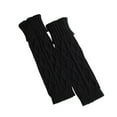 thumbnail image 3 of Forzero Long Leg Warmers Women Lady Acrylic Crochet Knitted Soft Elastic Machine Washable Boot Cover Loose Socks Sleeve Leggings For Autumn/Fall Winter, 3 of 3