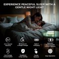 thumbnail image 3 of White Noise Machine Portable Serenity Sound Machine with 20 Relaxing Sounds & RGB LED Lights for Babies Adult Relax, 3 of 7