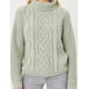 thumbnail image 5 of Suéter tejido grueso cuello alto AMAD Casual para mujer Talla M, 5 of 5