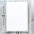 Hamilco Linen Textured Cardstock AIF4 Paper 8 1/2 x 11" Blank Thick