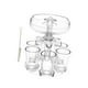 thumbnail image 2 of Dispensador automático de vino Sunnimix con 6 vasos y cepillo transparente, 2 of 8