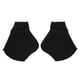 thumbnail image 4 of 2 guantes palmeados de natación con dedos abiertos, guantes de Entrenamiento de natación ajustables con correa para la muñeca para nadar, bucear, negro L, 4 of 12