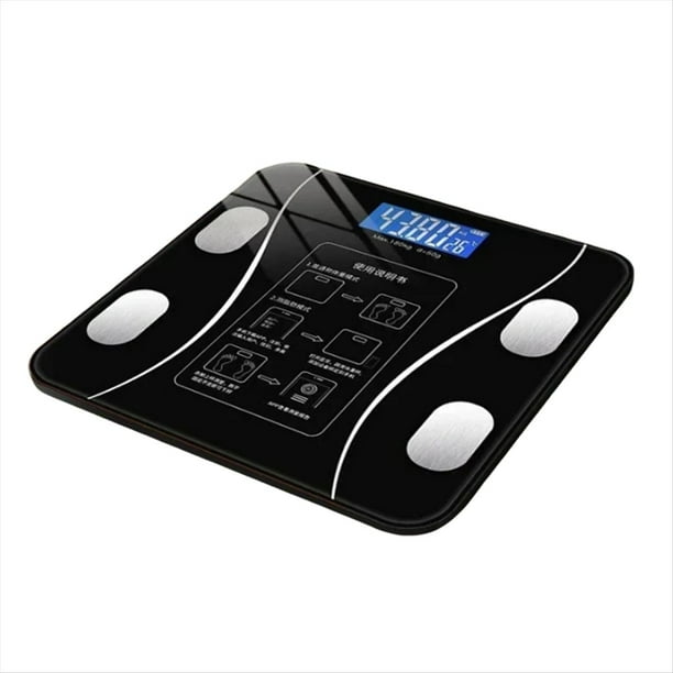 Báscula Electrónica Especial para el Control Corporal y la Pérdida de Grasa, Modo Inteligente, Báscula de Grasa Corporal con Bluetooth, Báscula para el Hogar.