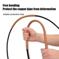 thumbnail image 4 of Copper Pipe Protector Plastic Pipe Bending Tool Anti-Deformation Copper Pipe Protection Tube for Air Conditioning 3/4in, 4 of 6