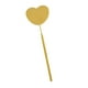 thumbnail image 5 of Espejo de pestañas en forma de corazón Zulema mango largo antideslizante desmontable Dorado, 5 of 8