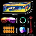 thumbnail image 5 of 78PCs Bulk Glow In The Dark LED Party Favors, Light Up Toys with Finger Lights, Jelly Rings & Flashing Glasses for Kids Adults Halloween Birthday, 5 of 8