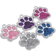 thumbnail image 4 of Wholesale 100Pcs  Rhinestone Custom Dog Tag Engraved Pet Dog Collar Accessories Personalized Puppy ID Tag Paw Name Tags Pendant ShopWise Round, 4 of 12