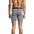 thumbnail image 4 of Fruit of the Loom Men's Breathable Friction Guard Pouch Boxer Briefs, 3-Pack, 4 of 10