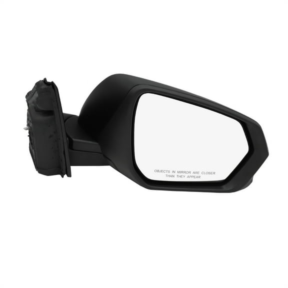 Right Passenger Side Mirror, Power Heated Paintable Manual Folding View Mirror For 2018-2024 Chevrolet Equinox