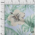 thumbnail image 2 of oneOone Cotton Poplin Light Blue Fabric Tropical Sewing Fabric By The Yard Printed Diy Clothing Sewing Supplies 42 Inch Wide, 2 of 4