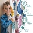 thumbnail image 3 of Blackout Kids Curtains,Watercolor Feather and Dreamcatcher Pattern Childrens Insulated Curtains Set Of 2,Bedroom Essentials,Toddler Room Decor 42x84in(106x213cm), 3 of 5