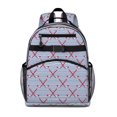 thumbnail image 1 of Student School Backpack Adjustable Padded Straps Chest Strap Water-Resistant Bookbag For Elementary Students, 1 of 5