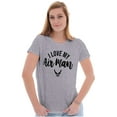 thumbnail image 4 of US Air Force I Love My Air Man Women's T Shirt Ladies Tee Brisco Brands S, 4 of 5