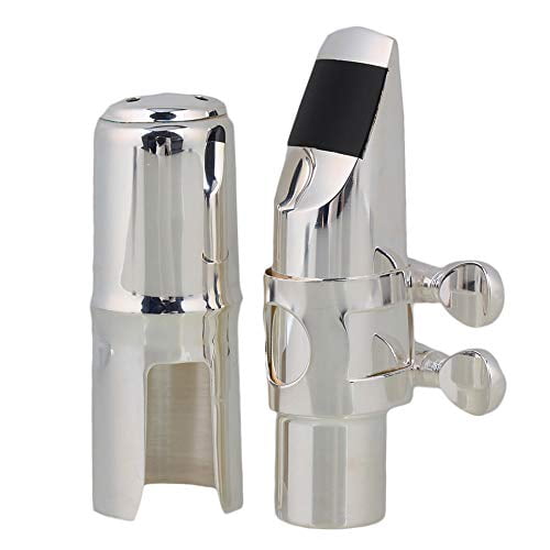 Yibuy Tenor Saxophone Metal Mouthpiece 5# Musical Instrument Replacement Tool Yibuy Tenor Saxophone Metal Mouthpiece 5# Musical Instrument Replacement Tool