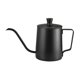 thumbnail image 1 of Kettle de cuello de cisne de peto por goteo Kettle Esturdy Cocina Aparato de agua Contenedor de agua Handheld Cafe Pots para el restaurante Home Bar El restaurante usa negro Jumpingount HA011209-01B, 1 of 7