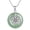 Lotus - White1, variant on Midir&Etain  Lotus Jade Necklace White Gold Plated Pendant Natural Jade Jewelry Birthday Gift for Mom Grandma Women