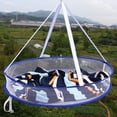 thumbnail image 4 of Cesta de secado de ropa plegable, rejilla de secado de ropa interior, resistente al viento, cesta de secado de ropa interior, 4 of 7