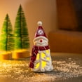 thumbnail image 2 of Alabama Crimson Tide LED 8" Snowman Lit Garden Statue, 2 of 2