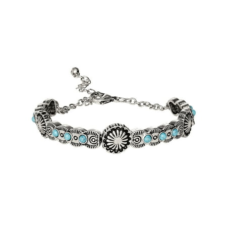 Jessica Simpson Turquoise Stone Bracelet