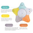 thumbnail image 4 of Lámpara De Proyección De Estrella De Cinco Puntas Para Dormir De Bebé, Almohada De Estrella De Cinco Puntas Desmontable, Juguete De Peluche Musical Brillante Noticed FN006077-00, 4 of 6