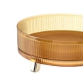 thumbnail image 7 of Turntable Organizer Vanity Tray Cosmetic Storage Tray for Countertop Living Room Yellow, 7 of 7