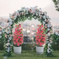 thumbnail image 4 of Outdoor Fake Flowers, Baby's Breath Ground Plug Decor, Artificial Garden Plants, UV Resistant Lawn Ornament, Simulation Flower Stakes for Yard Courtyard Decoration, 4 of 6