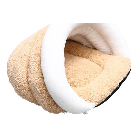 OULII Multi-Purpose Cat Bed and Warm Nest with Soft Plush Material for Indoor Use and Travel Comfort