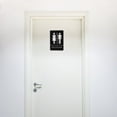 Emblems Public Supplies Restroom Sign for Visually Impaired Braille