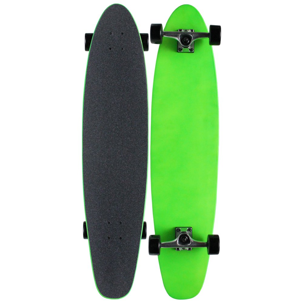 MOOSE NEON GREEN Longboard Complete 9' x 40' Kicktail