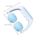 thumbnail image 4 of FUEENIRVA Rouleau de Massage à Main Bleu pour Articulations avec Design Ergonomique Lot de 1, 4 of 6