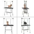 thumbnail image 7 of Pet Grooming Table, 46 Inch Adjustable Pet Table with Arm & Noose & Tray, Black, 7 of 7