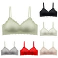 thumbnail image 3 of WCMZJ Seamless Wireless Bra for Women Classic Jelly Strip Lift Everyday Bra Soft and Comfortable T-Shirt Bra, 3 of 3