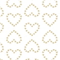 thumbnail image 4 of Lambs & Ivy Confetti White with Gold Hearts 100% Cotton Baby Fitted Crib Sheet, 4 of 4